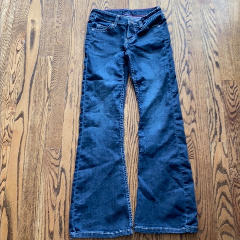 Girls wrangler jeans size 8 slim
